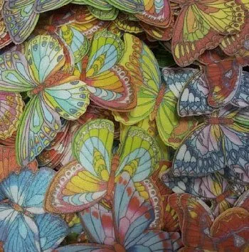 фотография продукта Вафельные бабочки 